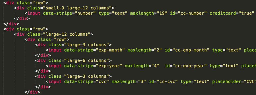 Stripe API implementation