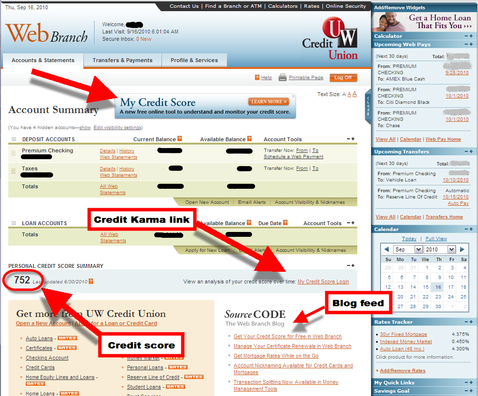 Loans accounts