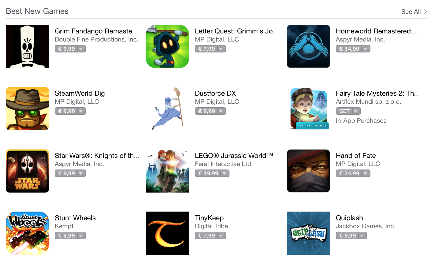 best games on app store for mac