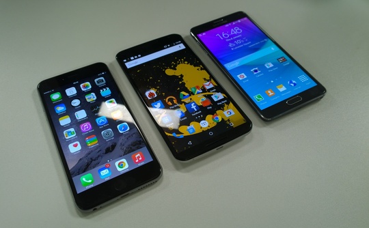 iphone-6-plus-vs-nexus-6-vs-galaxy-note-4-three-quarter-540x334