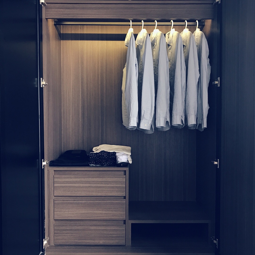 The minimalist wardrobe 